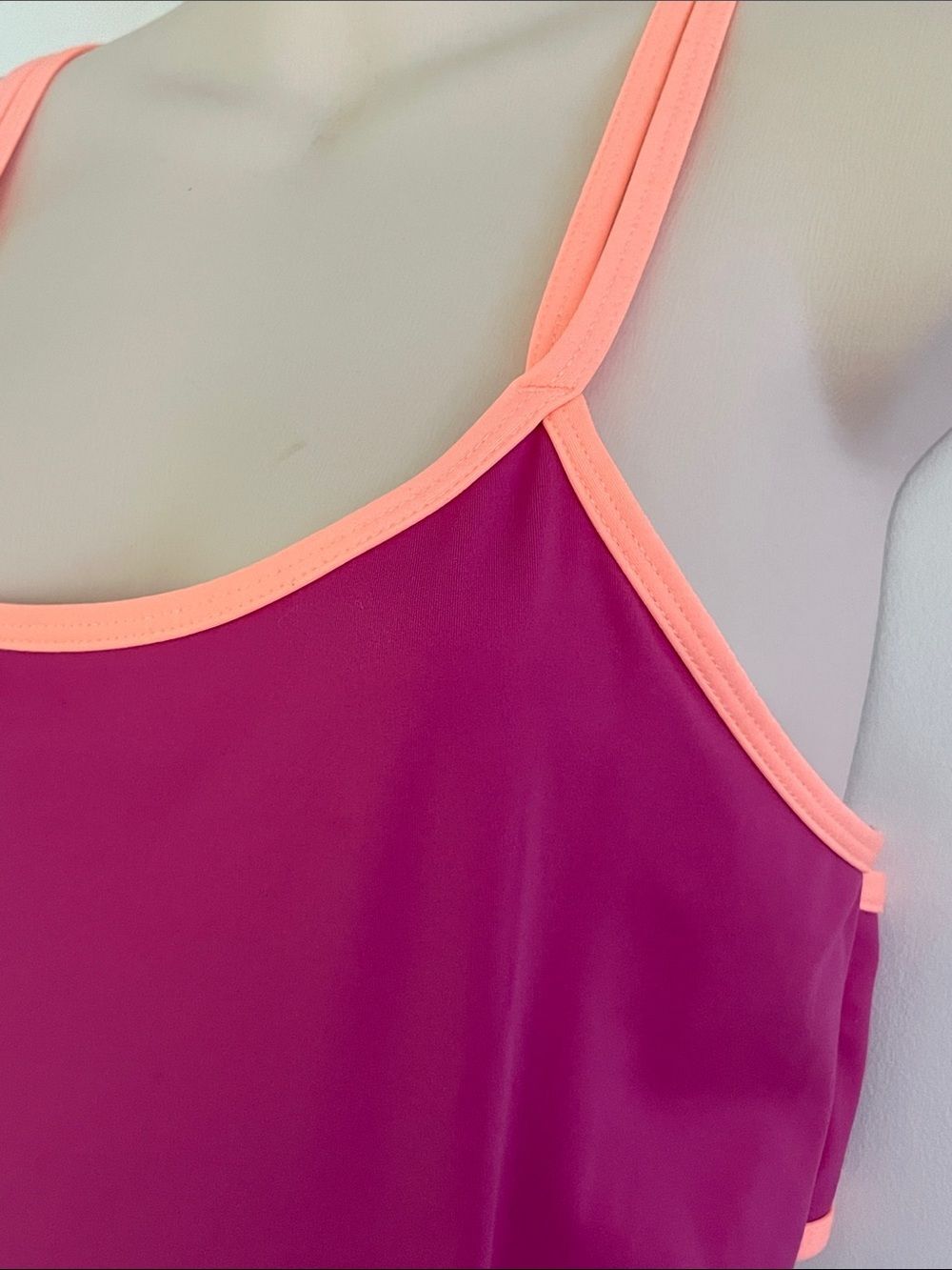 Free People One More Serve Cutout Athletic Dress Dragonfruit Color Combo Medium - Picture 9 of 11